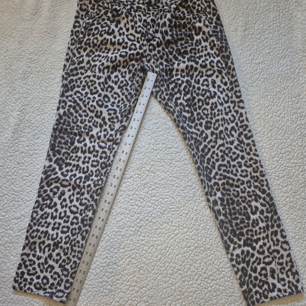 Rag & Bone Women's Size 28 Snow Leopard Boyfriend Jeans
